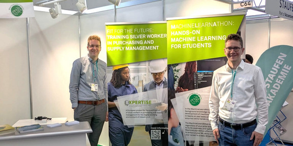 Matthias Braun und Florian Paffrath auf der Learntec