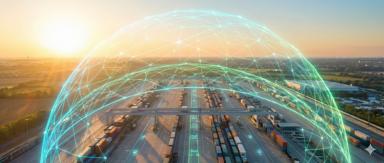 Der digitale Schutzschirm über der globalen Logistik