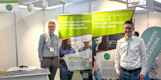 Matthias Braun und Florian Paffrath auf der Learntec Matthias Braun und Florian Paffrath auf der Learntec