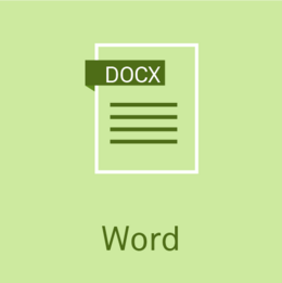 Word-Vorlage Button Word-Vorlage