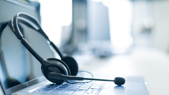 Laptop und Headset Laptop und Headset