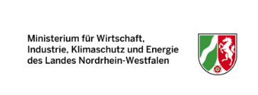 Logo des Ministeriums für Wirtschaft, Industrie, Klimaschutz und Energie des Landes Nordrhein-Westfalen